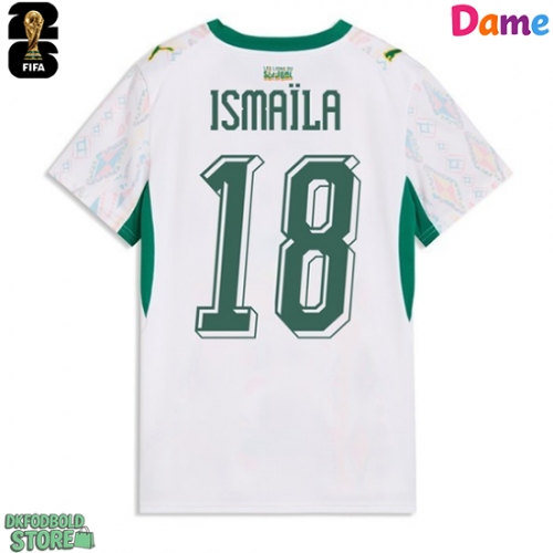 Senegal Ismaila Sarr #18 Replika Hjemmebanetrøje Dame VM 2026 Kortærmet